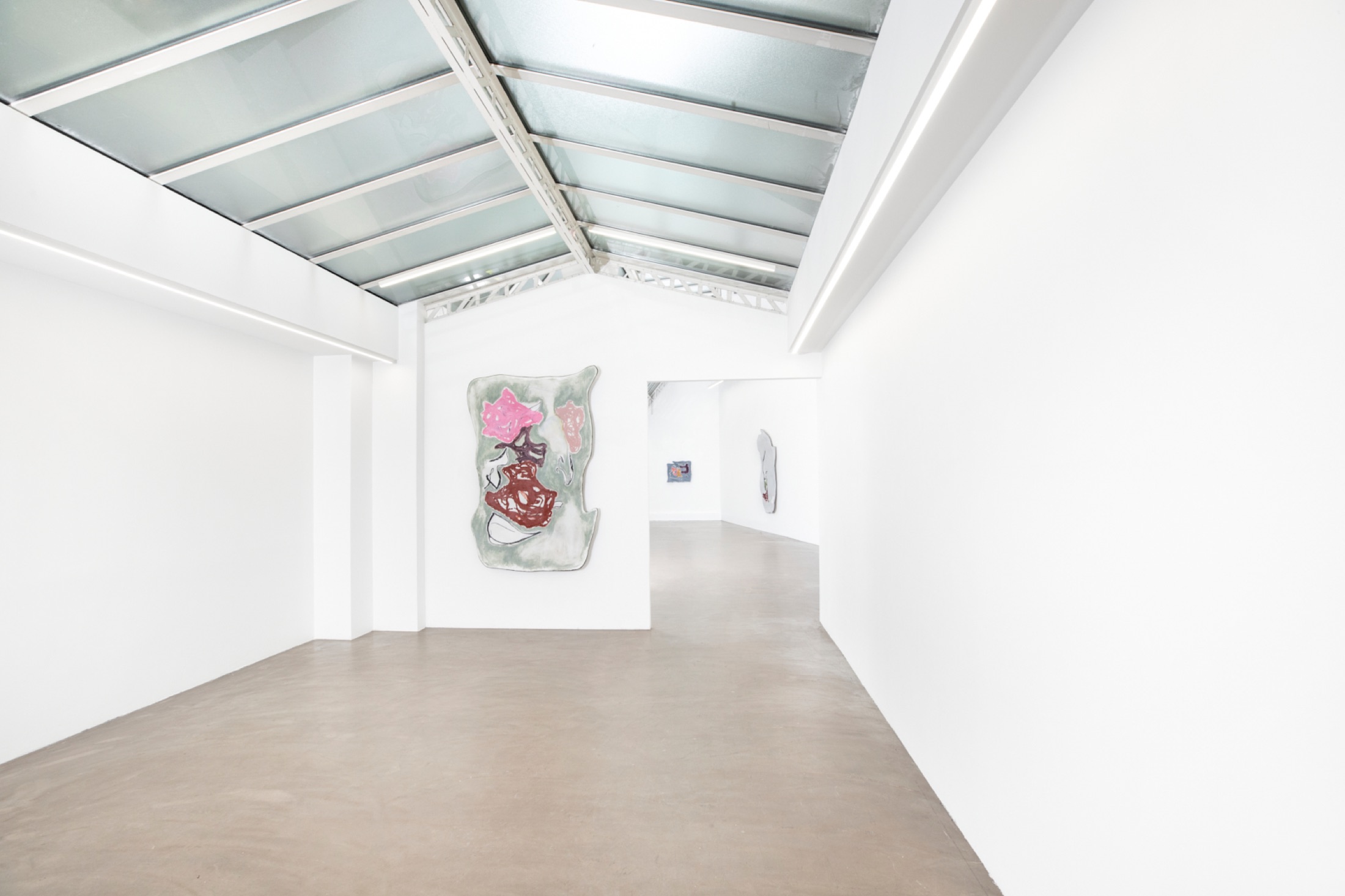 Installation view of Current, Bremond Capela, Paris, France, 2025